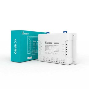 SONOFF 4CH PRO R3 와이파이 콘센트 스마트 스위치, 85-250V 컨트롤러+리모컨