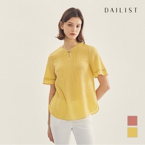 [올리비아로렌(공식)] [데일리스트] 핀턱 블라우스_MDBNSXM4231
