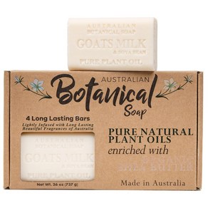 호주 식물성 비누 Goat milk 염소 우유 비누 바 유기농 시어버터 Australian Botanical Soap