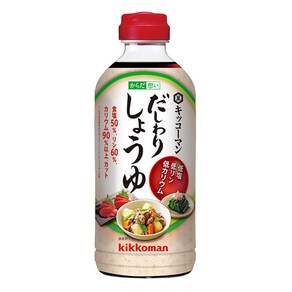 기꼬만 간장 몸을 생각한 국물 맛간장 500ml, 기꼬만 간장 - 몸을 생각한 국물 맛간장 500ml, 1개