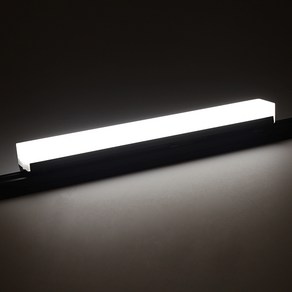 엘포스 LED TS라인 레일등 레일조명 라인조명, 1200MM/30W, 1개, 블랙-주백색