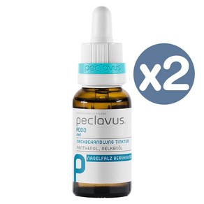 Peclavus PODOmed 포스트 트리트먼트 팅크 20ml x2, 2개, 1개입