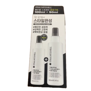 폴미첼 프리즈 앤 샤인 슈퍼 스프레이 강한세팅력 강한지속력 승무원스프레이, 150ml, 2개