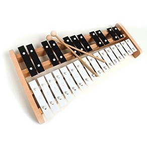 Pofessional Wooden Sopano Full Size Glockenspiel 성인 및 모두를 위한 27개의 금속 키가 있는 전문 목재 소프라노 풀 사이즈 글로켄슈필, Xylophone & 2 Beates