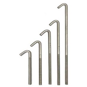 스텐 후크볼트 1/4 고리볼트, 1/4(6.3mm), 60mm, 1개