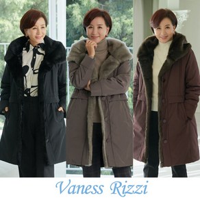 [Vaness Rizzi] 바네사리찌 22FW 여성 숄카라 퍼 패딩 1종