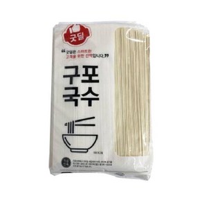 CJ 프레시 학표 구포국수 소면 3kg 진공소면 진공반죽, 6개