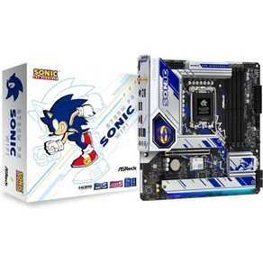 ASRock B760M PG Sonic WiFi 메인보드 7200 MHz DDR5 XMP 및 Expo 지원 D.MOS PCI