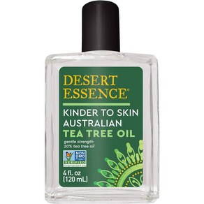 Deset Essence 데저트 에센스 킨더 투 스킨 오스트레일리안 티트리 오일 4Fl.oz(120ml), 120ml, 1개