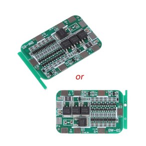 6S 15A 24V BMS 보호 6 팩 용 PCB 보드 리튬 이온 리튬 18650 배터리 셀, 녹색, 1개, 1개입