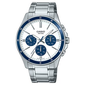 CASIO 카시오 MTP-1374D-7A2 남성 아날로그 메탈 손목시계