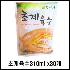 별가식품/초계육수 310ml -1박스(30개)