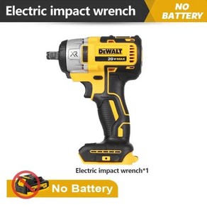 Dewalt DCF880 무선 임팩트 렌치 20V 2300RPM 충전식 13mm 전기 리튬 배터리 203Nm 전동 공구