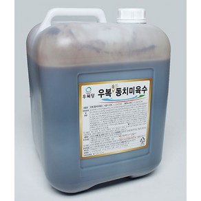 동치미육수골드 18kg 말통 막국수 묵사발 냉면육수 업소용식자재 찬찬식품, 20kg, 1통