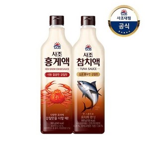 사조대림 [사조대림] 참치액900g x1개+홍게액900g x1개, 1개