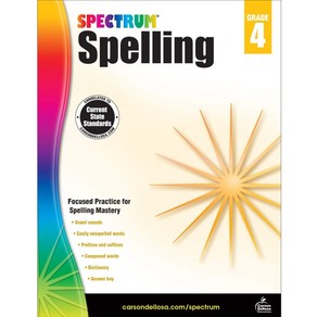 Spectum Spelling Gade 4, Cason Dellosa Publishing