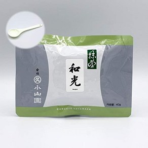 Maukyu Kosanen 일본직구 마루쿠 코야마엔 녹차 와코 40g 계량스푼 포함, 1개