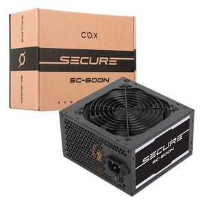 COX SECURE SC-600N 파워 (ATX 600W), 1개, 선택하세요