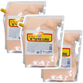 오쉐프 딸기요거트드레싱 2kg, 1개