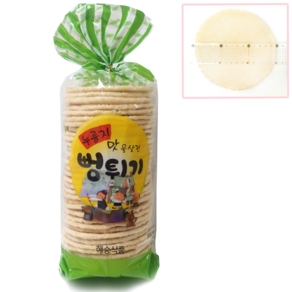 해승 누룽지맛 뻥튀기 190g 해승식품 다솔푸드 전통과자 옛날과자 (무료배송), 2개