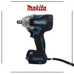 Makita 충전식 브러시리스 임팩트 렌치 높은 토크 전력 무선 공구 전동 렌치 DTW300 LXT, 1개