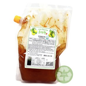 푸드올마켓_ 데이웰 유자청 1kg-파우치, 1개, 1개입, 1kg