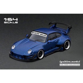 ignition model 이그니션 모델 IG2842[1/64스케일] RWB993 매트블루 메탈릭 [다이캐스트 미니카], 단일, 1개