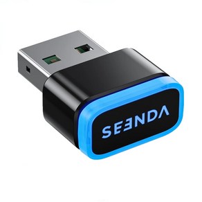 Seenda 마우스 지글러 USB 셰이커 기계식 감지 불가한 온오프 무브먼트 시뮬레이터 스마트 슬립 컴퓨터 노트북 유지, 없음, 없음, 1)파란