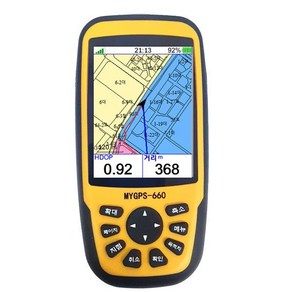 MYGPS-660G 지적도 업로드가능한 산악용 군용GPS 오차 3-5m