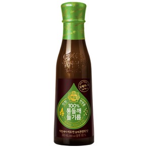 백설 100% 통들깨 들기름, 300ml, 1개