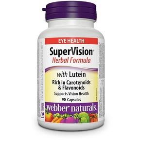 Webber Naturals Supervision with Lutein 90 Capsules