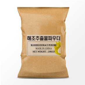 100% 해조추출물 파우더-20kg/아스코필럼노도섬 수용성 해조추출물 비료, 1개