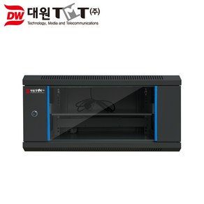 대원 허브랙 랙마운트 6U H300xD450xW600 CCTV보관 유치원 어린이집 필수 H300