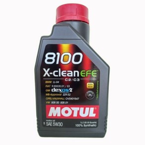 MOTUL 8100 X-clean EFE C2/C3 5W30 1L 합성엔진오일 모튤 엑스클린 EFE C2/C3 5W30 1L