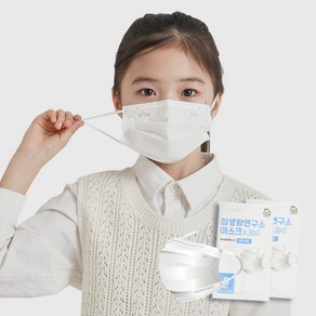 집생활연구소 덴탈형 KF94 소형 마스크 50매 개별포장, 화이트, 1개, 50개입