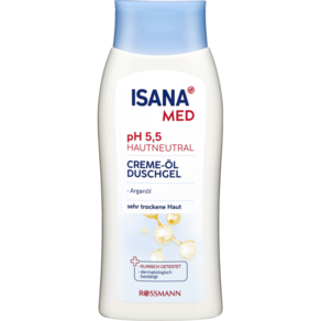 독일 로스만 ISANA 이사나메드 샤워 크림 오일 250 ml, 1개, 250ml