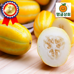 [탱글상회] 아삭달콤 못난이 성주참외, 1박스, 3kg(6-27과)