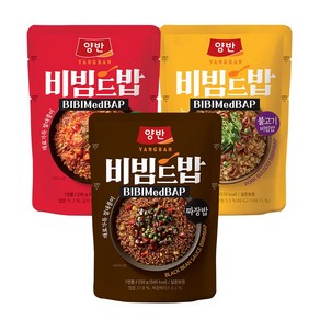 [동원] 양반 비빔드밥 (포켓)불고기 2개+참치김치 2개+짜장밥 2개 (총 6개)