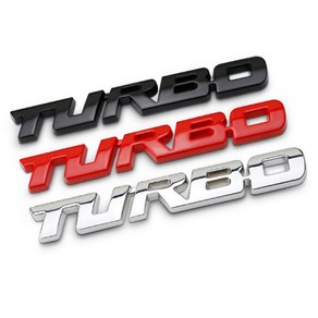 RAMIR TURBO 터보 스포츠 메탈 자동차 엠블럼 스티커 1P