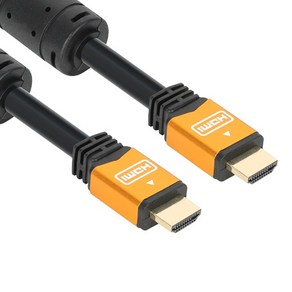 넷메이트 4K HDMI V2.0 골드메탈 케이블 NM-HM10GZ, 1개, 1m