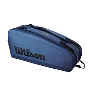 윌슨 WILSON Ulta V4 투어 테니스 라켓 백 - 6팩, 6 Pack, 블루 6팩, 6개