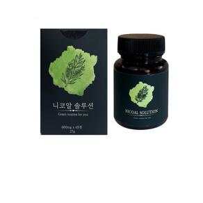 이연컴퍼니 에이빗 니코알 600mg 45정 1박스 솔루션, 2개