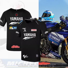 YAMAHA 야마하 R1 바이크 반팔 티셔츠 이너티 모터 스포츠 웨어 라이딩 오토바이