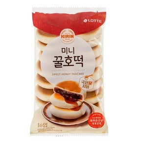 [빵공장 직송] 롯데베이커리 미니 꿀호떡(400g), 400g, 7개