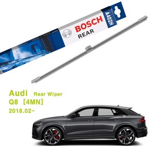 AUDI Q8 [4MN] (2018.02~) BOSCH 수입차전용 에어로트윈 후방와이퍼 A402H 400mm