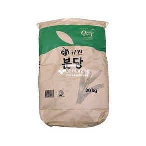 큐원 고화방지분당 20kg 삼양사 슈가파우더, 1개