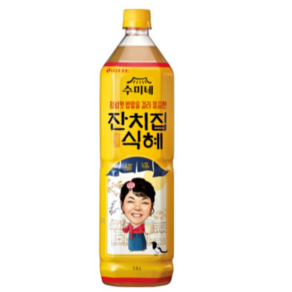 롯데칠성음료 잔치집식혜, 1.5L, 4개