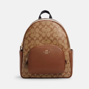 [미국직배송] 코치 코트 백팩 Cout Backpack In Signatue Canvas
