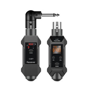 XLR 무선 송수신기 다이내믹 마이크 컨버터 시스템 송신기 수신기 다이내믹 마이크용