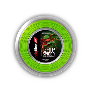 릴 GRIP SPIDER 폴리파이버스트링 테니스 줄 스트링 거트 200m, 1개, 1.25mm, GREEN